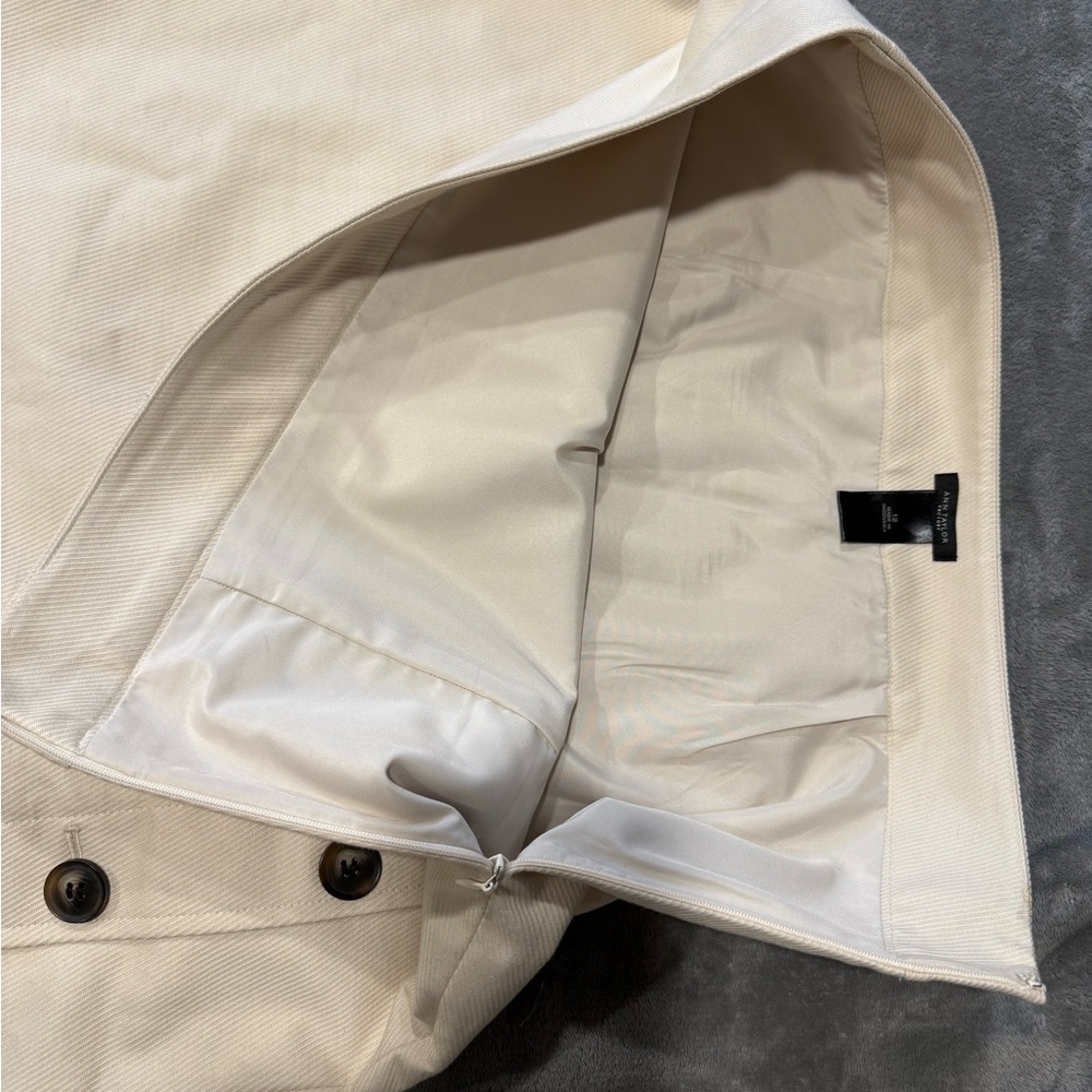Ann Taylor Factory Button Skirt - Picture 4 of 5